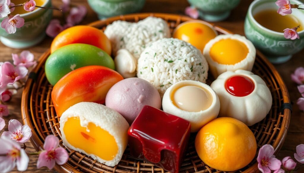 Asian desserts