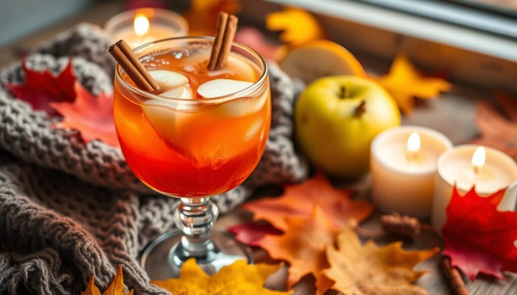 Autumn mocktail