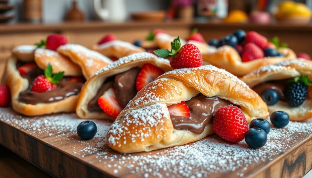 Nutella pastries