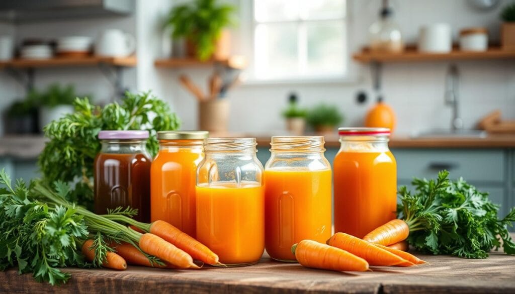 carrot juice storage