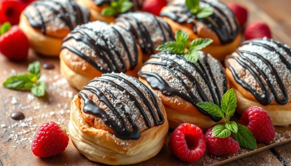 chocolate pastries