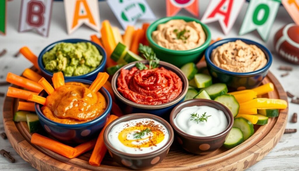 Healthy Game Day Dips and Spreads