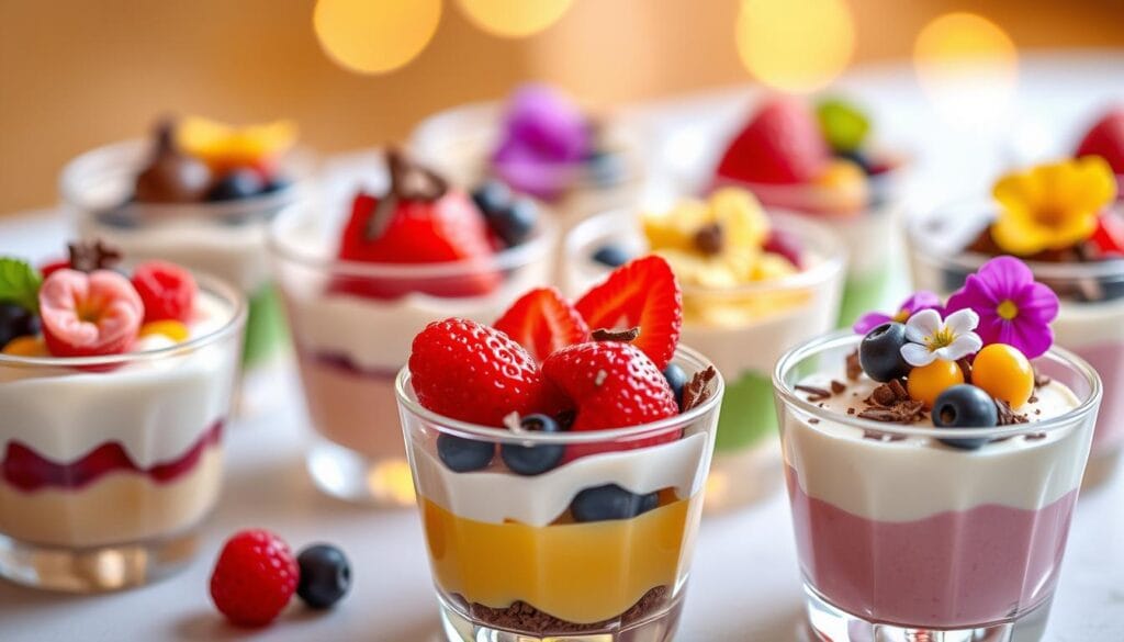 Mini Dessert Cups Presentation